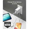image:imageMophie Speedport70 GAN USBC Charger Block  70W Fast Wall Charger 2 USBC PD Ports Compact Foldable Prongs Made with Recycled Materials for Smartphones Tablets Headphones67W